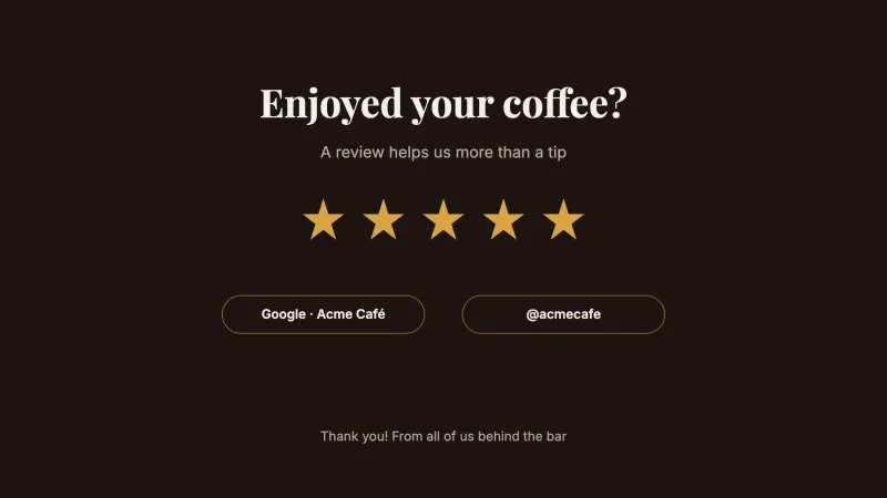 Review us