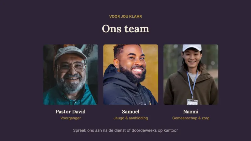 Ons team