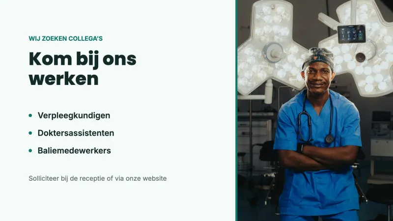Vacatures kliniek