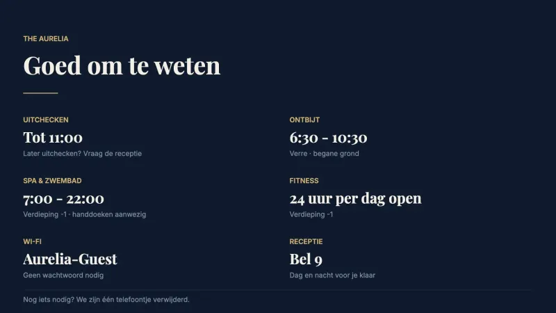 Gasteninfobord
