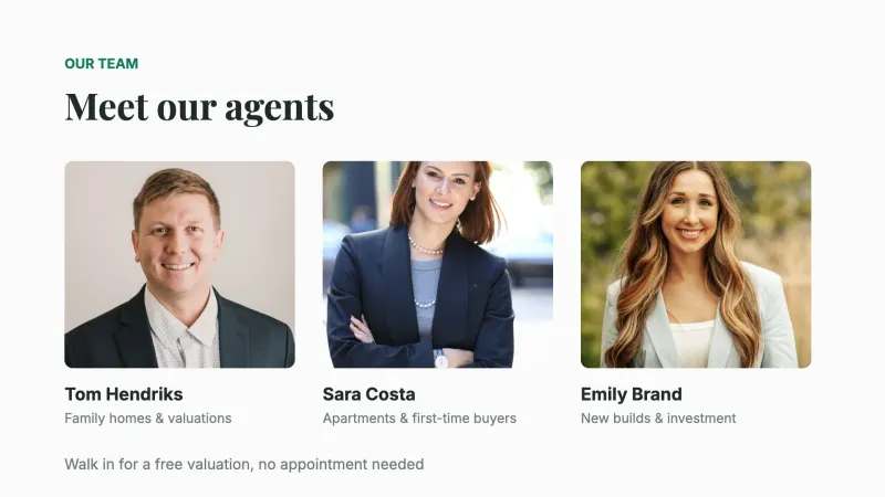 Meet our agents