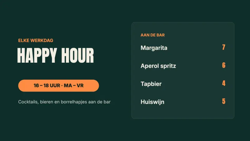 Happy hour