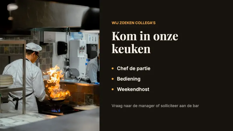 Keukenvacatures