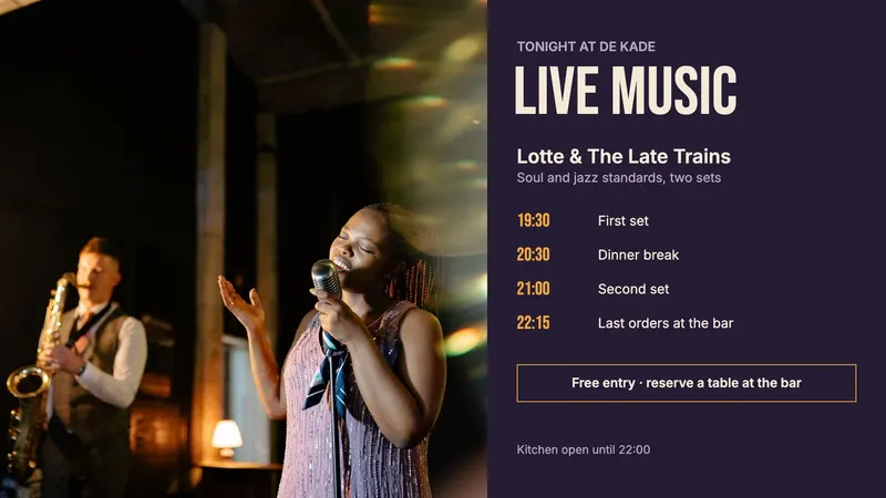 Live music tonight