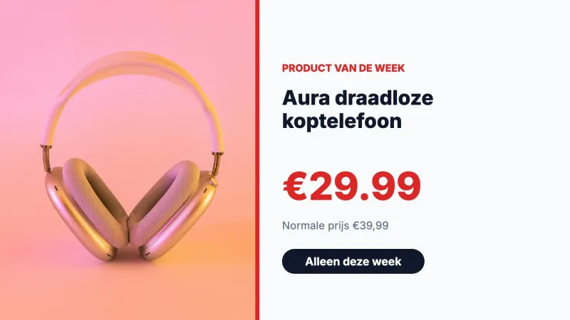 Product van de week
