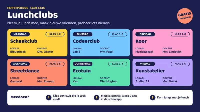 Lunchclubs